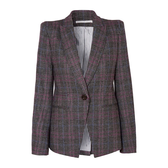 NWT Veronica BeardBrock Glen Plaid Dickey Blazer (Sz 2)
